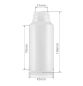 Preview: Dose 125ml Snap-Lock - schmal