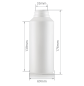 Preview: Dose 500ml Snap-Lock -schmal-