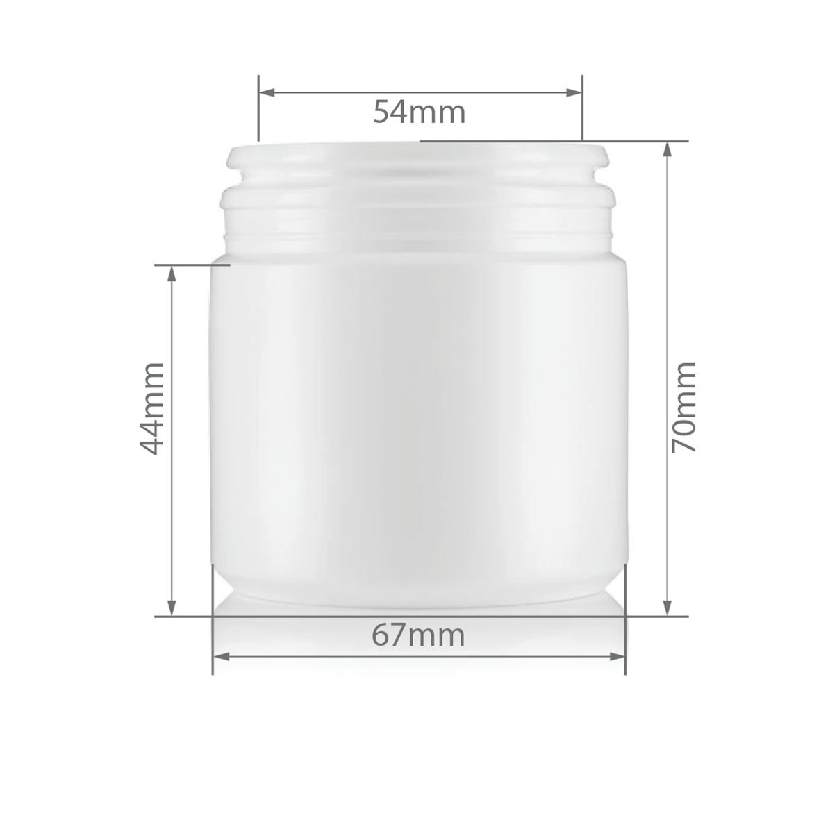 Dose 150ml Snap-Lock -flach-