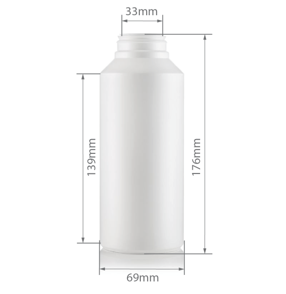 Dose 500ml Snap-Lock -schmal-