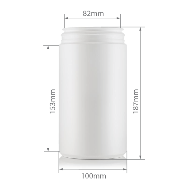 Dose 1250ml Snap-Lock